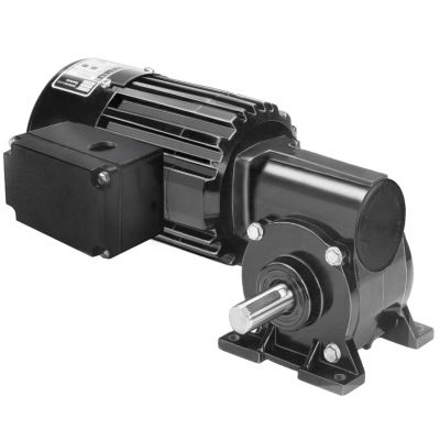 Bodine Electric, 1465, 140 Rpm, 21.0000 lb-in, 1/15 hp, 230 ac, Metric 34R-5F Series AC Right Angle Gearmotor